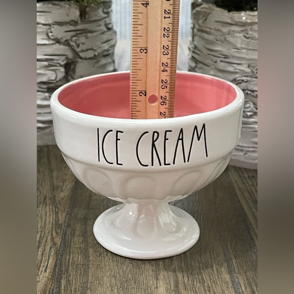 Brand NEW w/Tags Rae Dunn ICE CREAM Serving Dish/Bowl 🍨🍦 - Picture 8 of 10